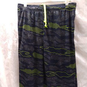 Size 4XL Athetech Lime Green/Black Shorts